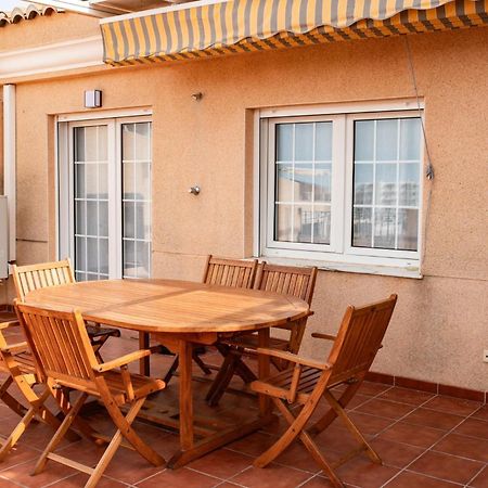 Perla De Mar - Atico Con Amplia Terraza 40M2, Piscina Y Parking En Playa Canet Canet d'En Berenguer Eksteriør bilde