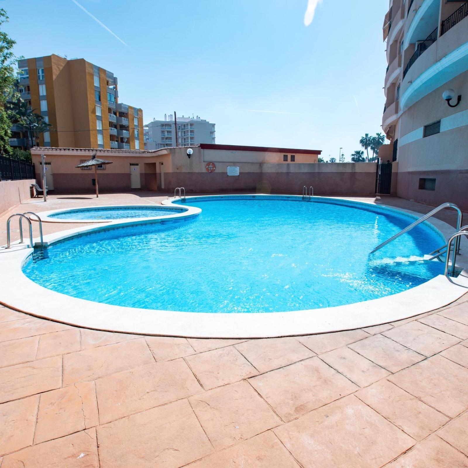 Perla De Mar - Atico Con Amplia Terraza 40M2, Piscina Y Parking En Playa Canet Canet d'En Berenguer Eksteriør bilde